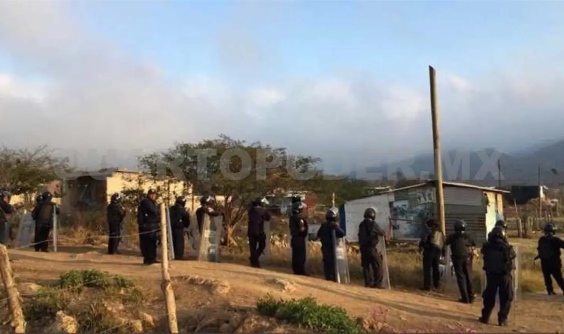 Piden libertad de campesinos detenidos en desalojo