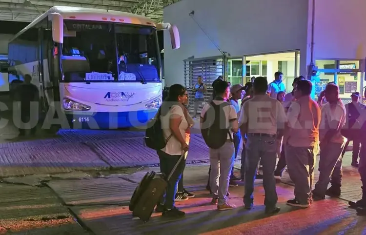 Hampones asaltan autobús en libramiento