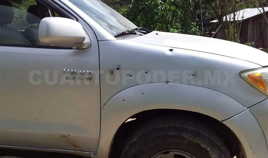 Se enfrentan a balazos en Los Chimalapas