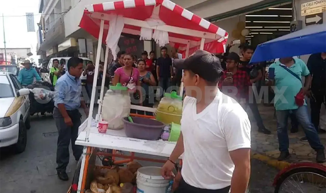 Impiden a tricicleros vender productos