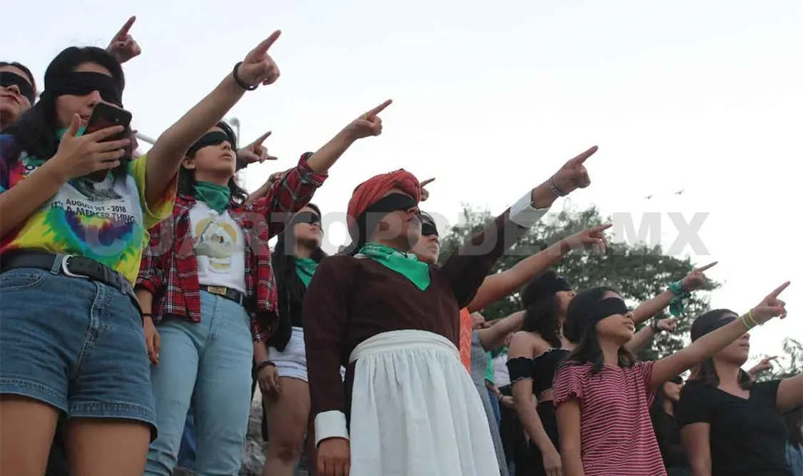 Chiapanecas protestan contra la violencia sexual