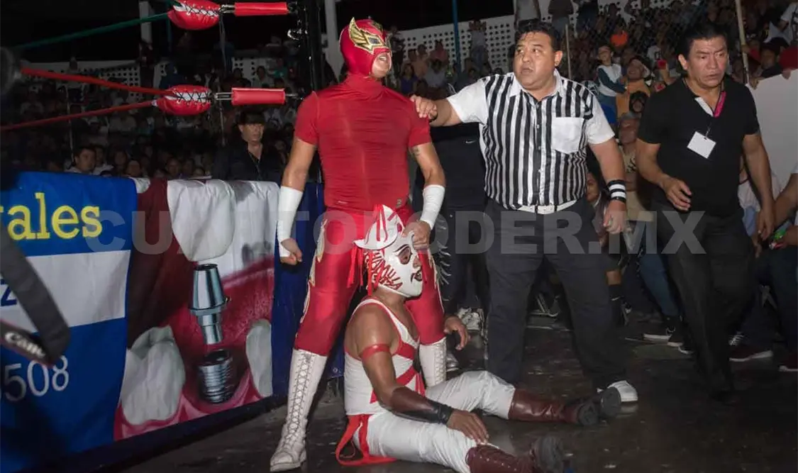 Ángel Dinamick gana la máscara de Sangre Chamula