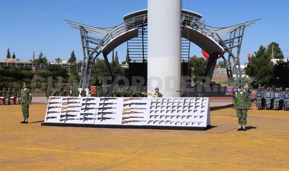 Se destruyeron más de 19 mil armas