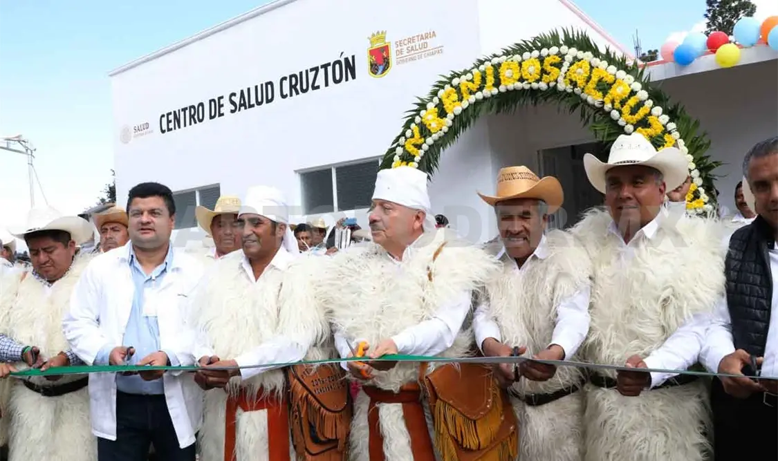 Inauguran Centro de Salud en Chamula