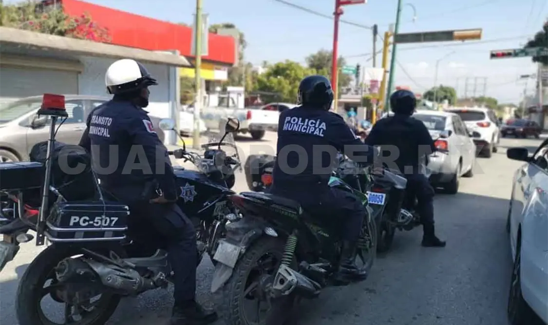 Refuerza policía seguridad a usuarios de Smapa