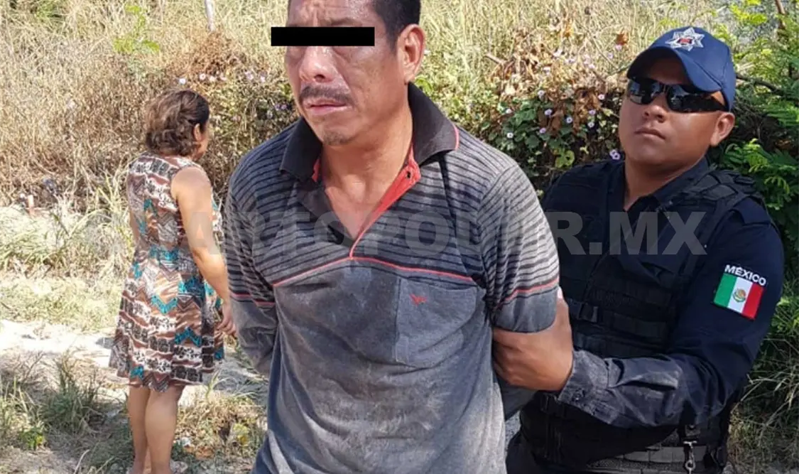 Atrapan en flagrancia a ladrón en vivienda