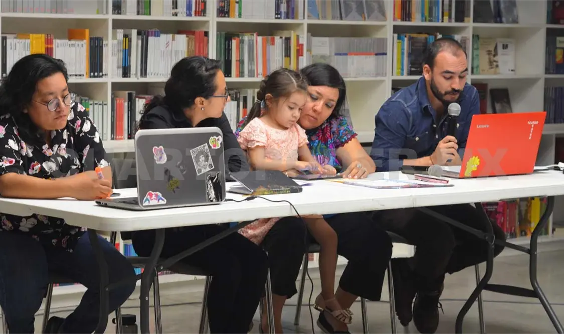 Las actividades se realizaron en la librería del Fondo de Cultura Económica. Darwin Mendoza