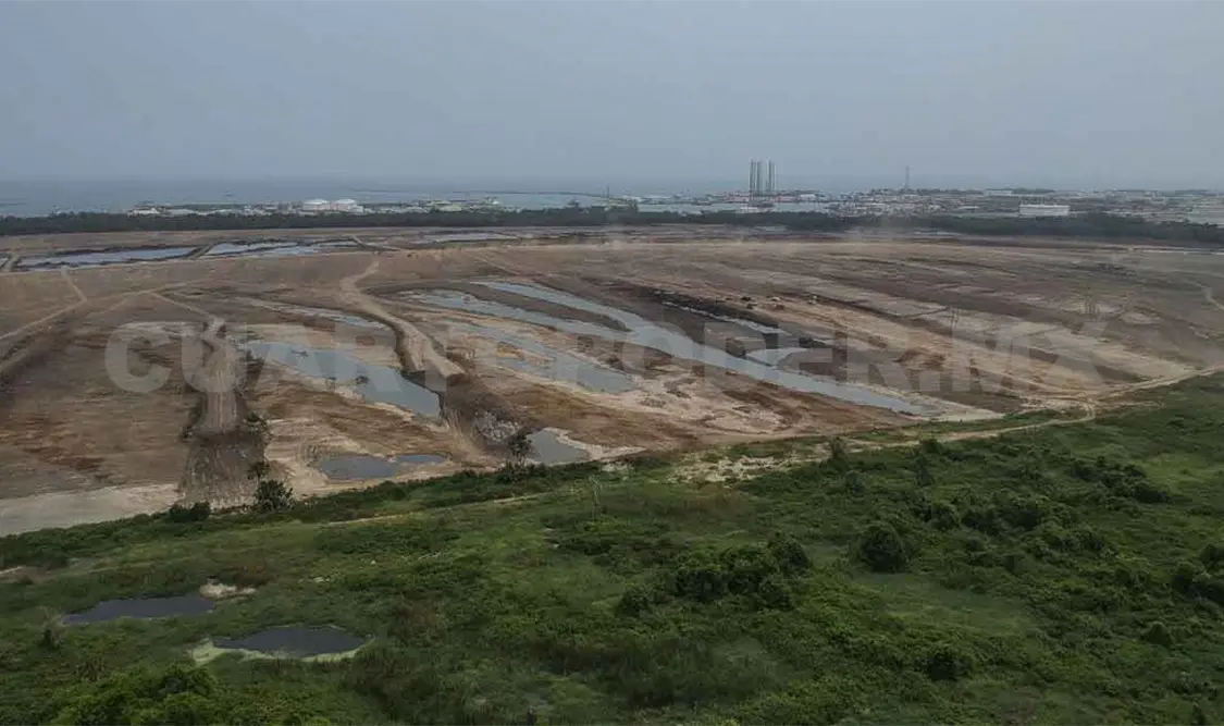 Obras para refinería provocan inundaciones