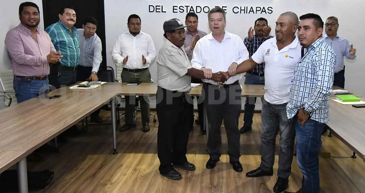Preside Ismael Brito Pacto de No Agresión