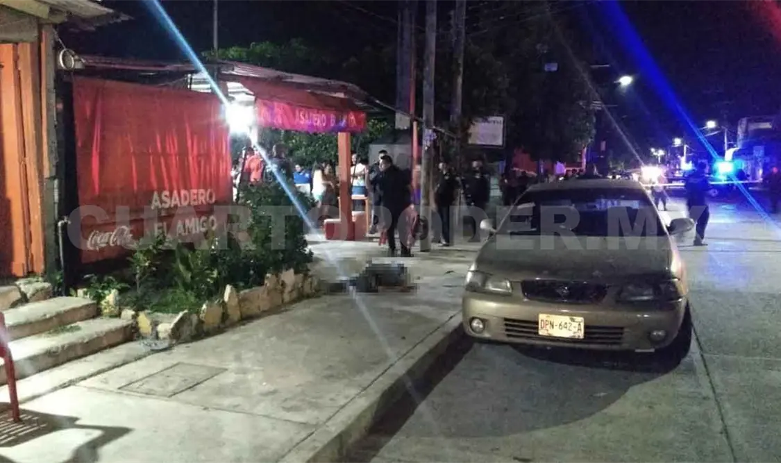 Matan a balazos a hombre en calle