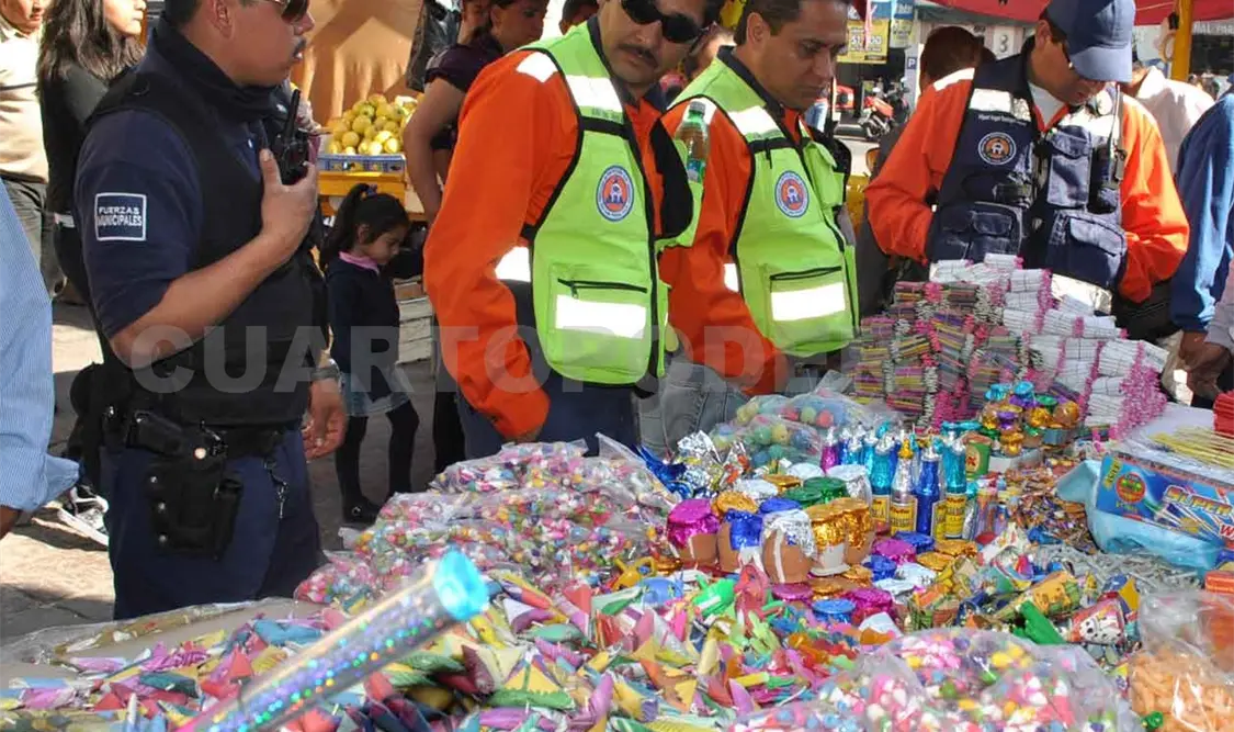 Aplicarán operativos contra pirotecnia en cruceros