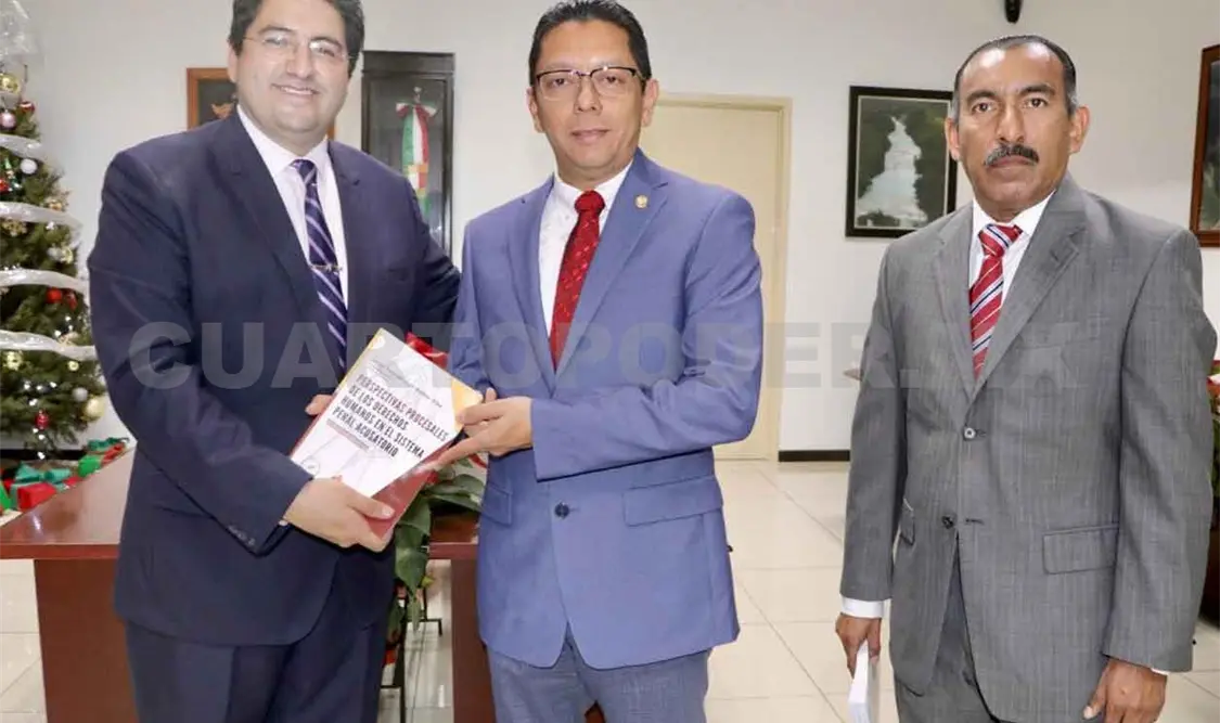 Destaca Llaven trabajo de la Academia de Derecho Penal