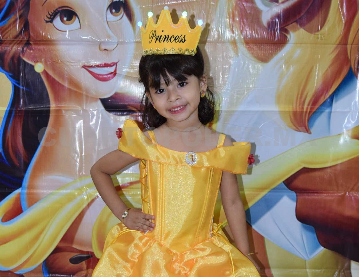 Lució como una princesa