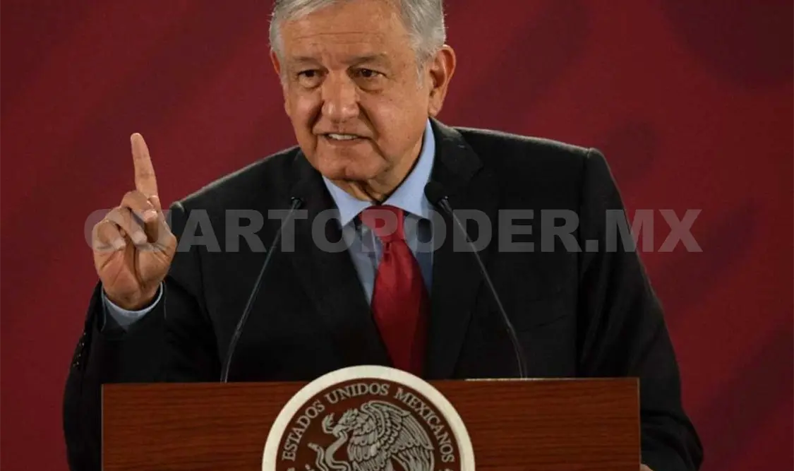 López Obrador reiteró que está “limpiando la casa”. Agencias