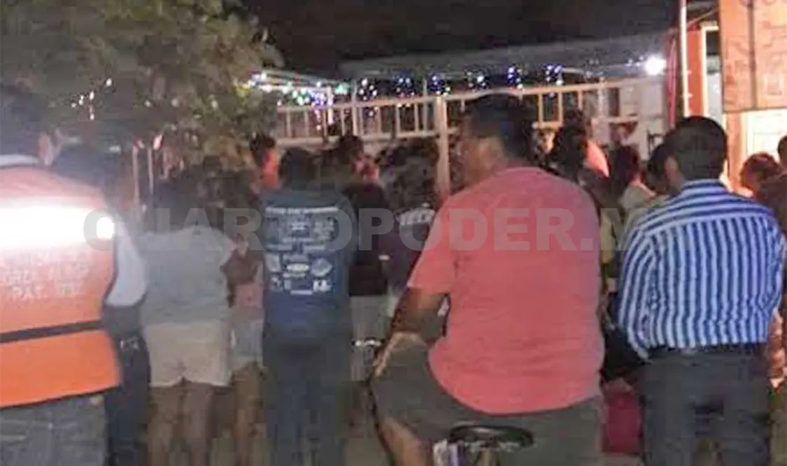 Colonos se vieron sorprendidos tras escuchar las detonaciones de arma de fuego. CP