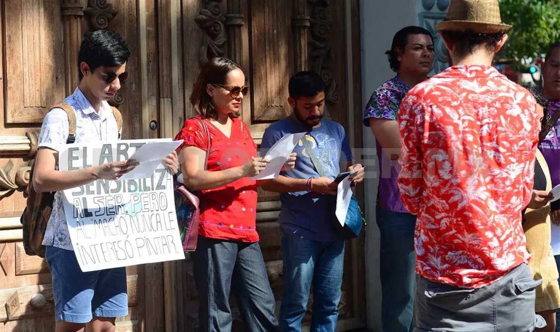 Artistas y defensores de los derechos humanos. Darwin Mendoza