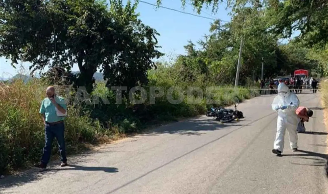 A balazos asesinan a un motociclista