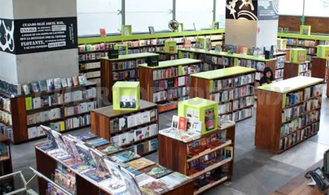 Librería de Educal en la Ciudad de México. Cortesía