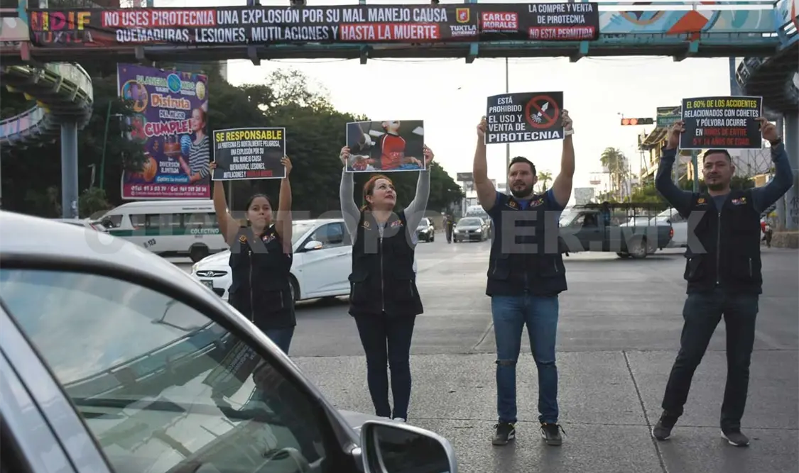 La campaña de concientización también arrancó este mismo sábado. Guillermo Ramos / CP