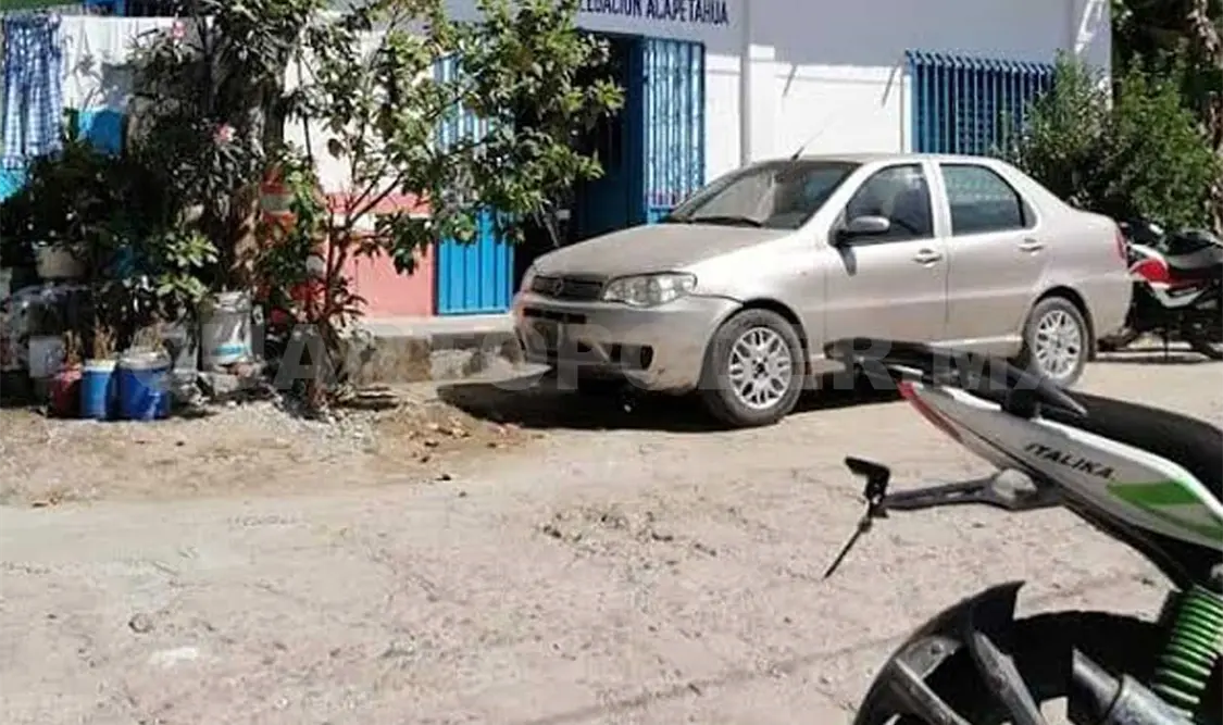 Un GPS permitió dar con el paradero del caballo de acero en un domicilio en la comunidad Soconusco, municipio de Acapetahua. Rafael Victorio / CP