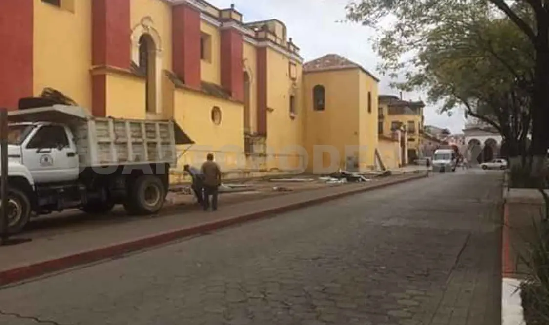 Retiran protección de la catedral de San Cristóbal