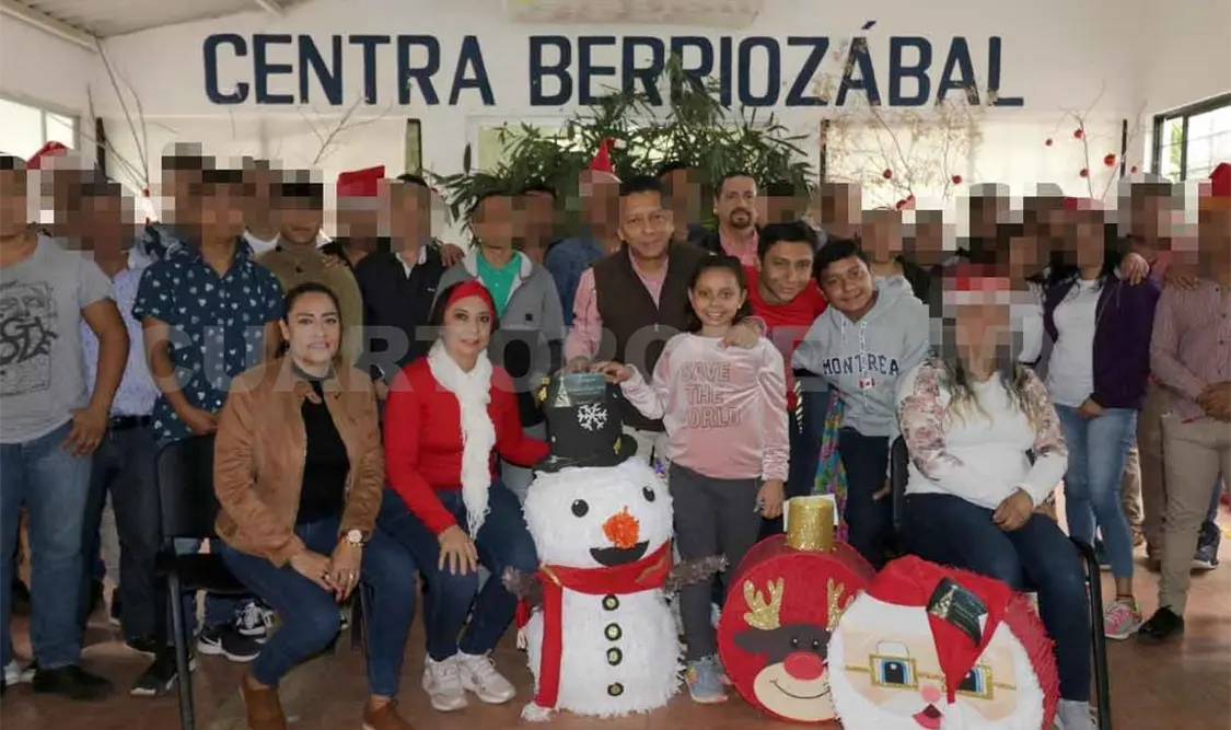 Celebra fiscal posada con jóvenes del Centra