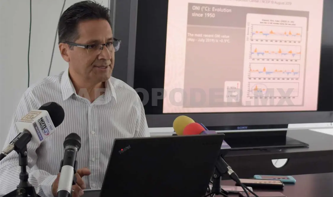 El experto mencionó que el nivel bajo de las presas es por el déficit de precipitaciones. Guillermo Ramos / CP