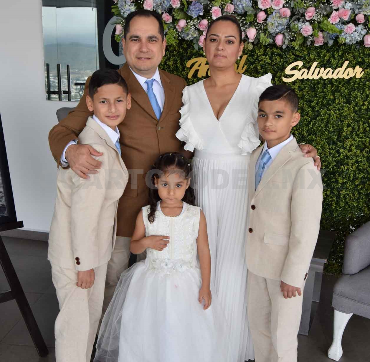 Fueron bendecidos