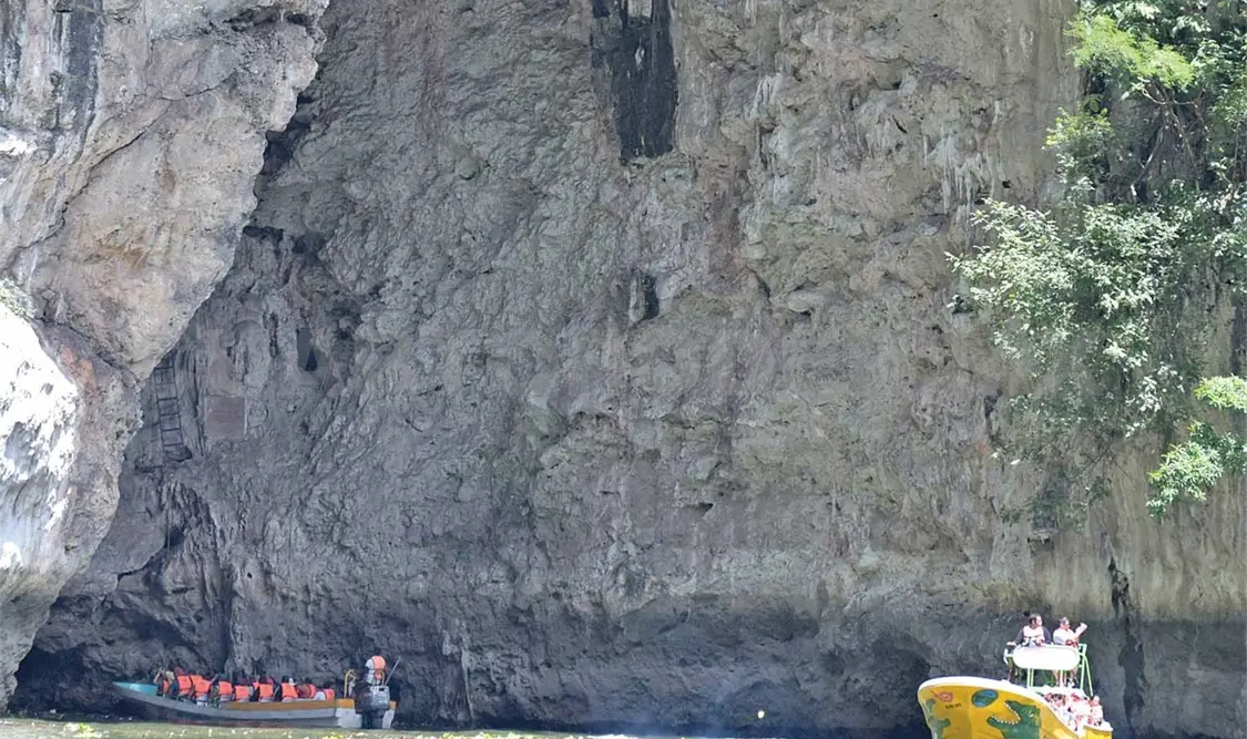 Cañon del sumidero Cierran navegación por derrumbe