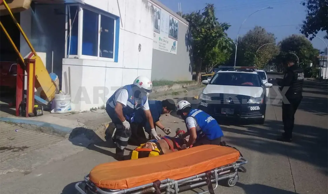 Lo golpean al oponerse a asalto