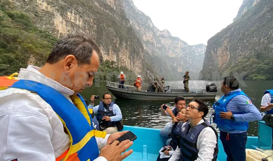 Descartan riesgos en el Cañón del Sumidero