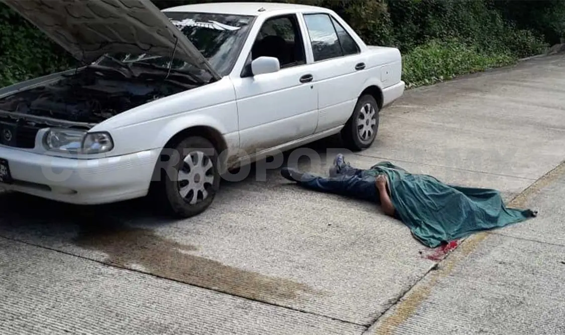 El crimen ocurrió ayer por la mañana en la zona alta del municipio de Cacahoatán. Rafael Victorio / CP