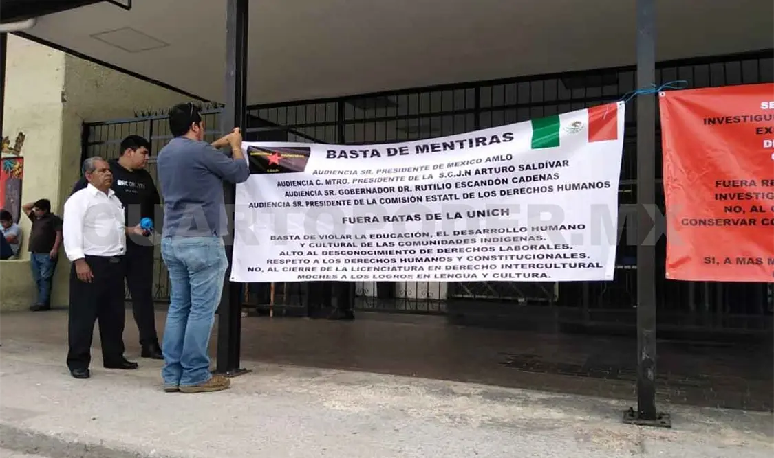 Piden destitución del rector de la Unich