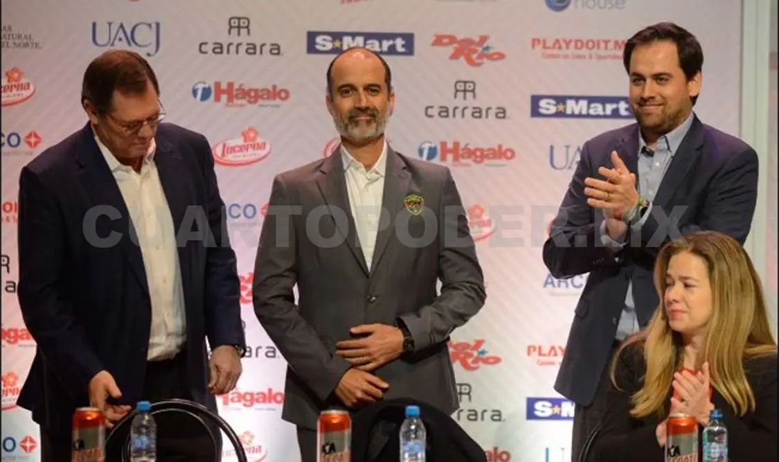 En su presentación estuvo Alejandra del Vega, una de las principales accionistas del equipo fronterizo. Agencias