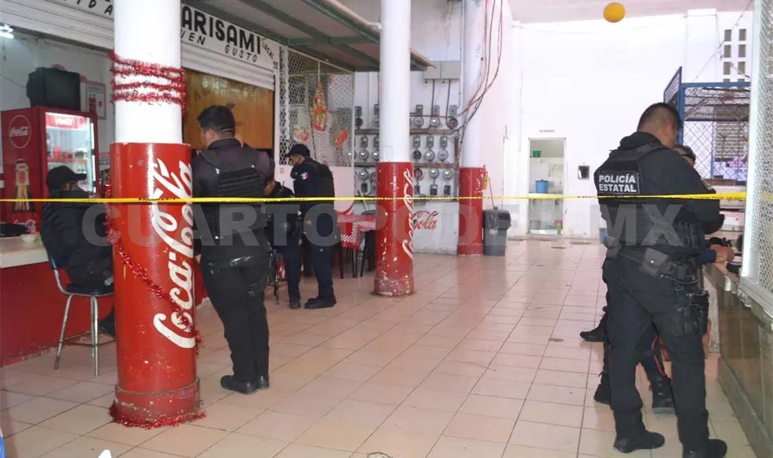 Elementos de la policía municipal llegaron para tomar conocimiento y acordonar el perímetro. José Ortega / CP