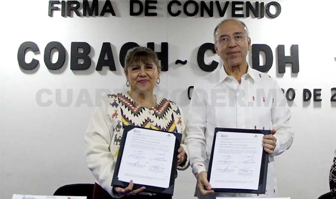 Nancy Leticia Hernández Reyes, directora general del Cobach. CP