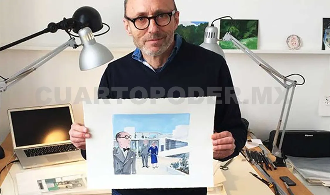 El encargado de hacer los dibujos fue el ilustrador Jean-Philippe Delhomme. Cortesía