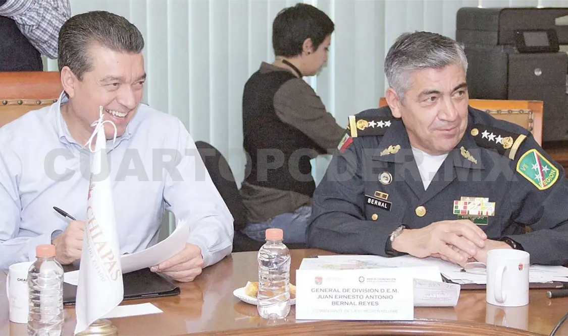 El gobernador reconoció que la coordinación con el Gobierno Federal coloca a Chiapas por debajo de la media nacional en cuanto a incidencia delictiva. CP