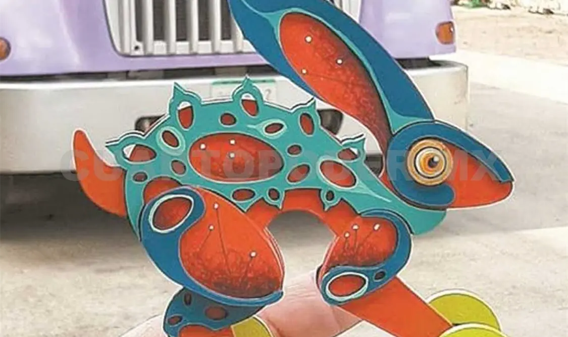 Estos alebrijes también pueden ser armables. El Universal