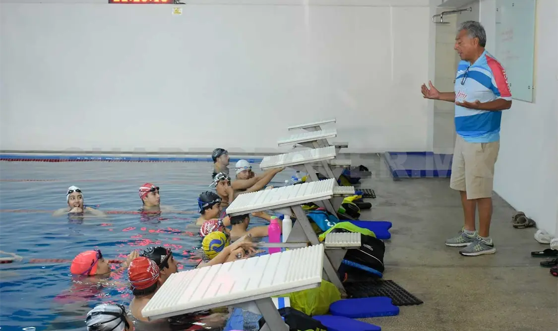 Arduo entrenamientos están llevando los jóvenes pertenecientes al club tuxtleco. Guillermo Ramos/CP