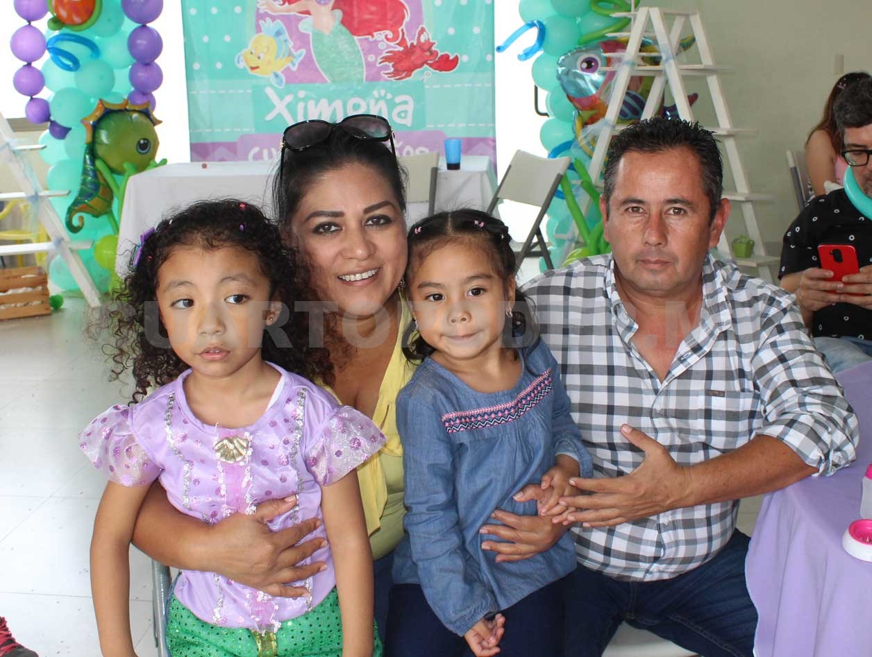 Ximena cumplió 5 añitos