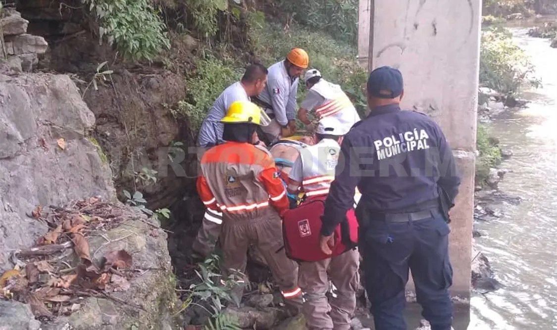 Ladrón cae a río Sabinal mientras intentaba huir