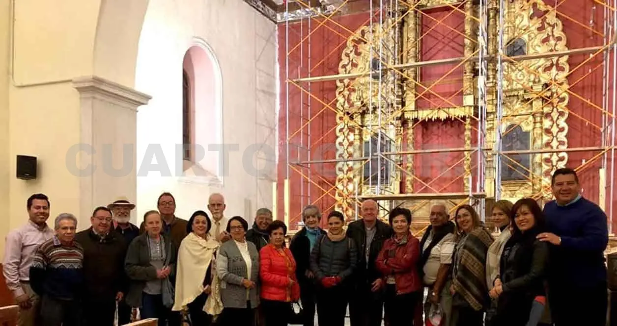 Vuelve la iluminación en la iglesia de San Nicolás