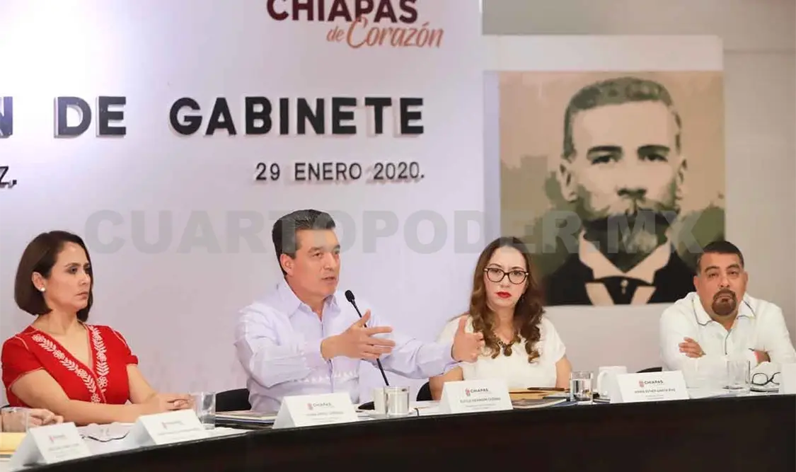 Encabeza REC reunión del Gabinete Legal y Ampliado