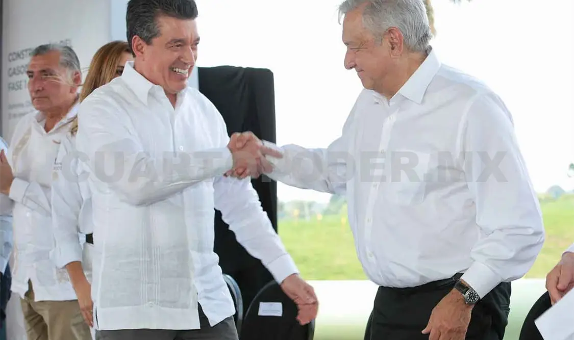 Encabezan REC y AMLO inicio de construcción de gasoducto