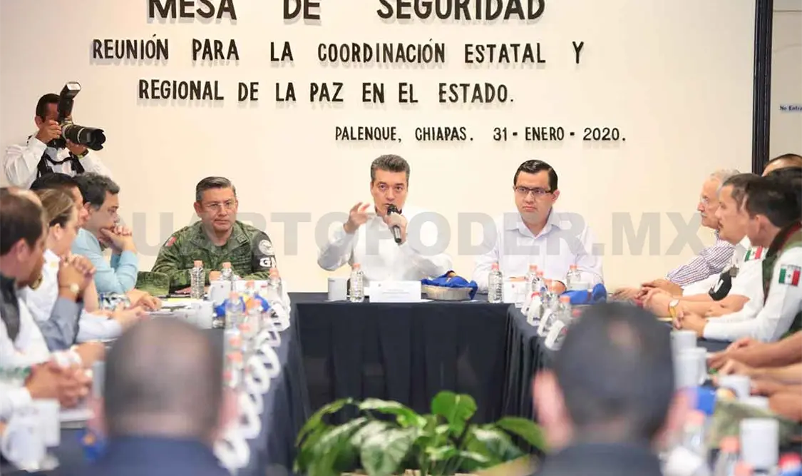REC encabeza reunión para coordinar la paz