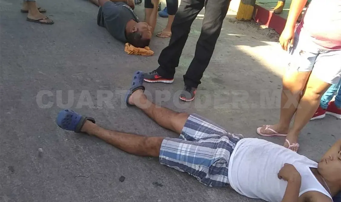 Encontronazo salda con tres golpeados