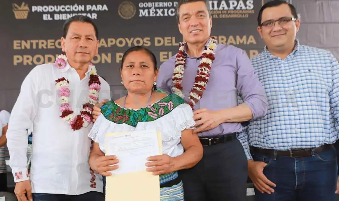 Producción para el Bienestar favorece autonomía económica