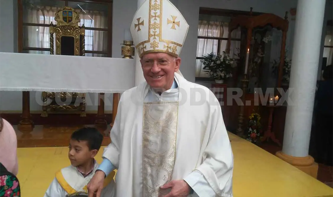 Viaja obispo Rodrigo Aguilar a Estados Unidos