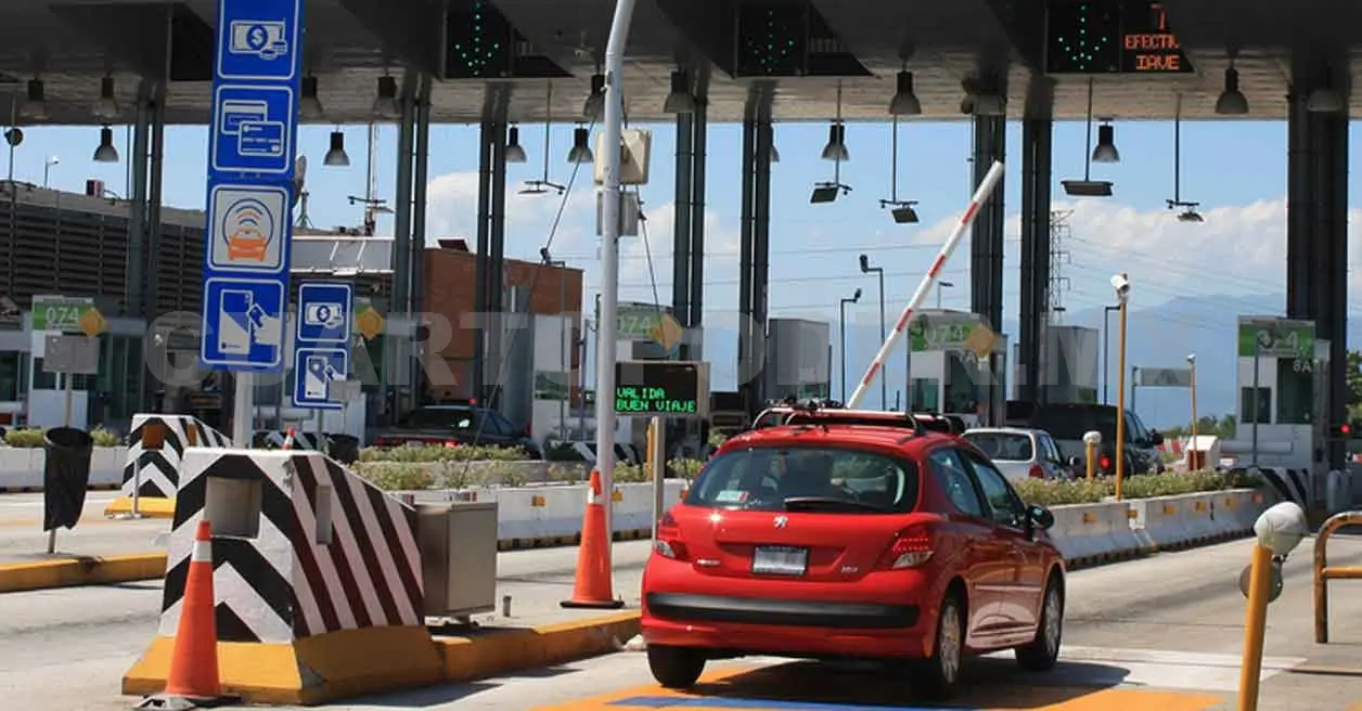 Aumentan tarifas de carreteras de cuota